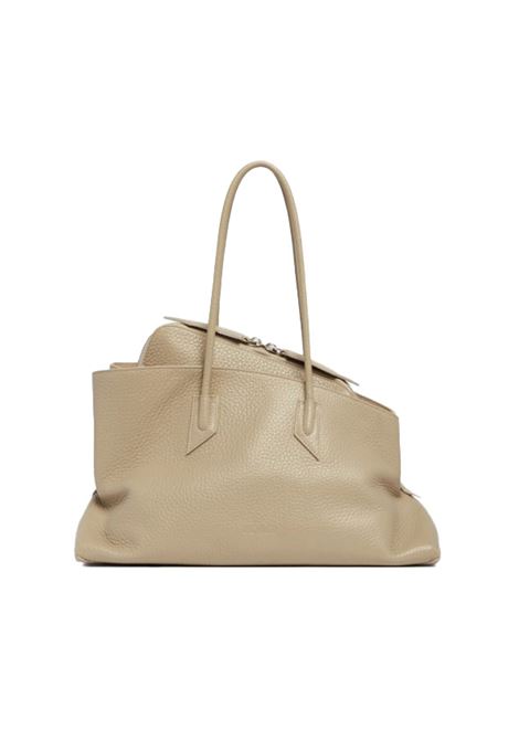 Borsa La Passeggiata in pelle in beige The Attico - donna THE ATTICO | 250WAH00054LBT117AA852